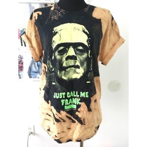 Bleached “Glow in the Dark” Frankenstein T-Shirt